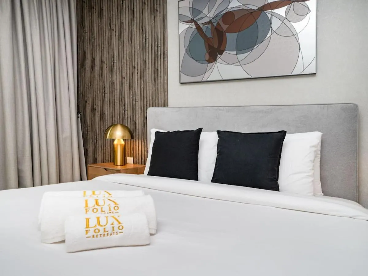 迪拜Downtown 1 Bed - Burj Khalifa Balcony View公寓 0*, 迪拜